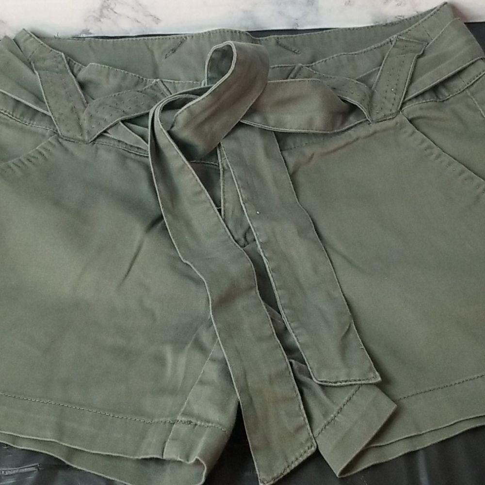 Copper Key Shorts Junior's Size 5 Green Causal Shorts